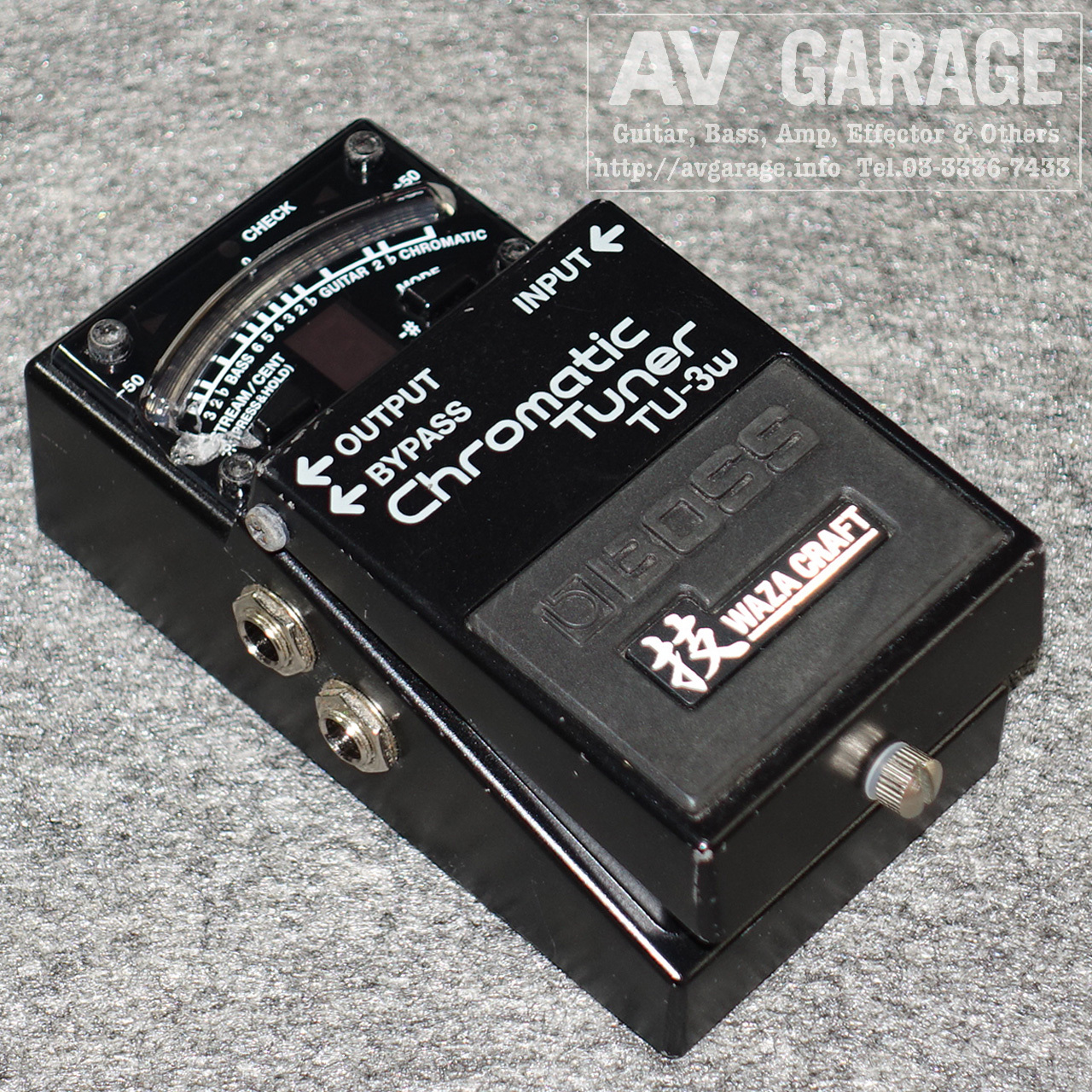 BOSS TU-3W CHROMATIC TUNER（中古）【楽器検索デジマート】