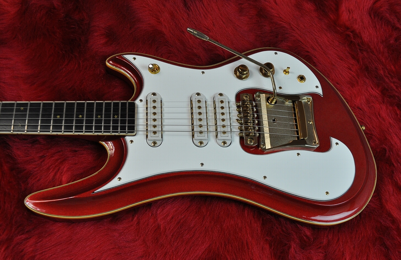 Guyatone SHARP FIVE LG-1200 METALLIC RED（ビンテージ）【楽器検索