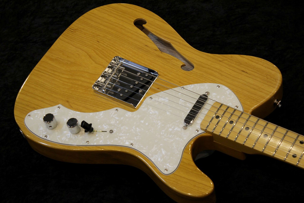 Vanzandt TLV-Thinline Custom Order Gold Top Natural Back