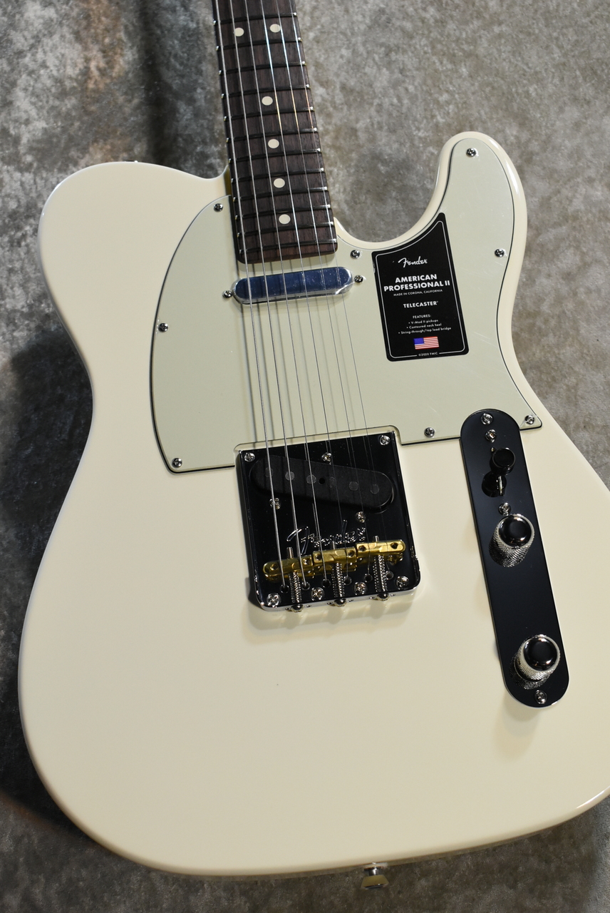 Fender AMERICAN PROFESSIONAL II TELECASTER MOD Olympic White