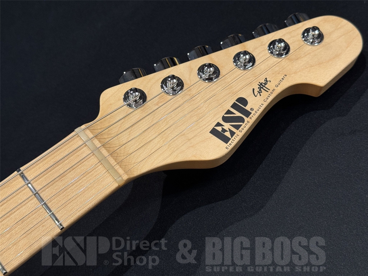 ESP SNAPPER-AS / Black w/White Filler 2026仕様（新品/送料無料