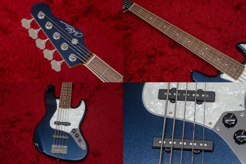 新品同等 超美品 J.W Black JWB-JP-JB used】J.W.Black Guitars / JWB JP-JB V MDB 2008 4.420kg