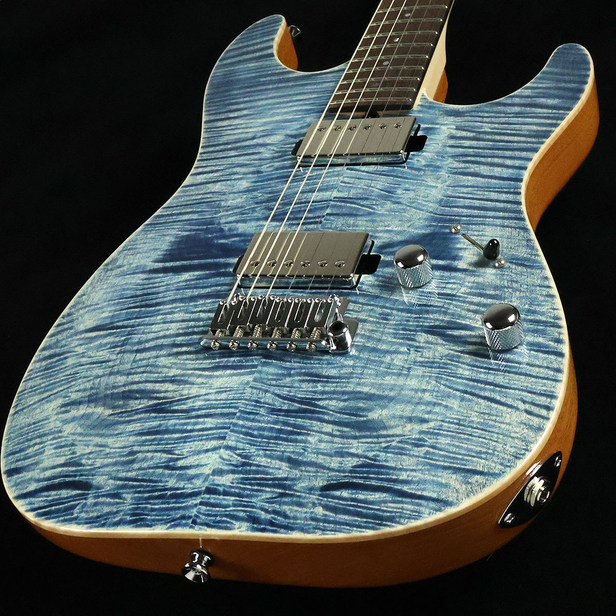 T's Guitars DST-DX22 Trans Blue Denim S/N：062615 【選定材オーダー 