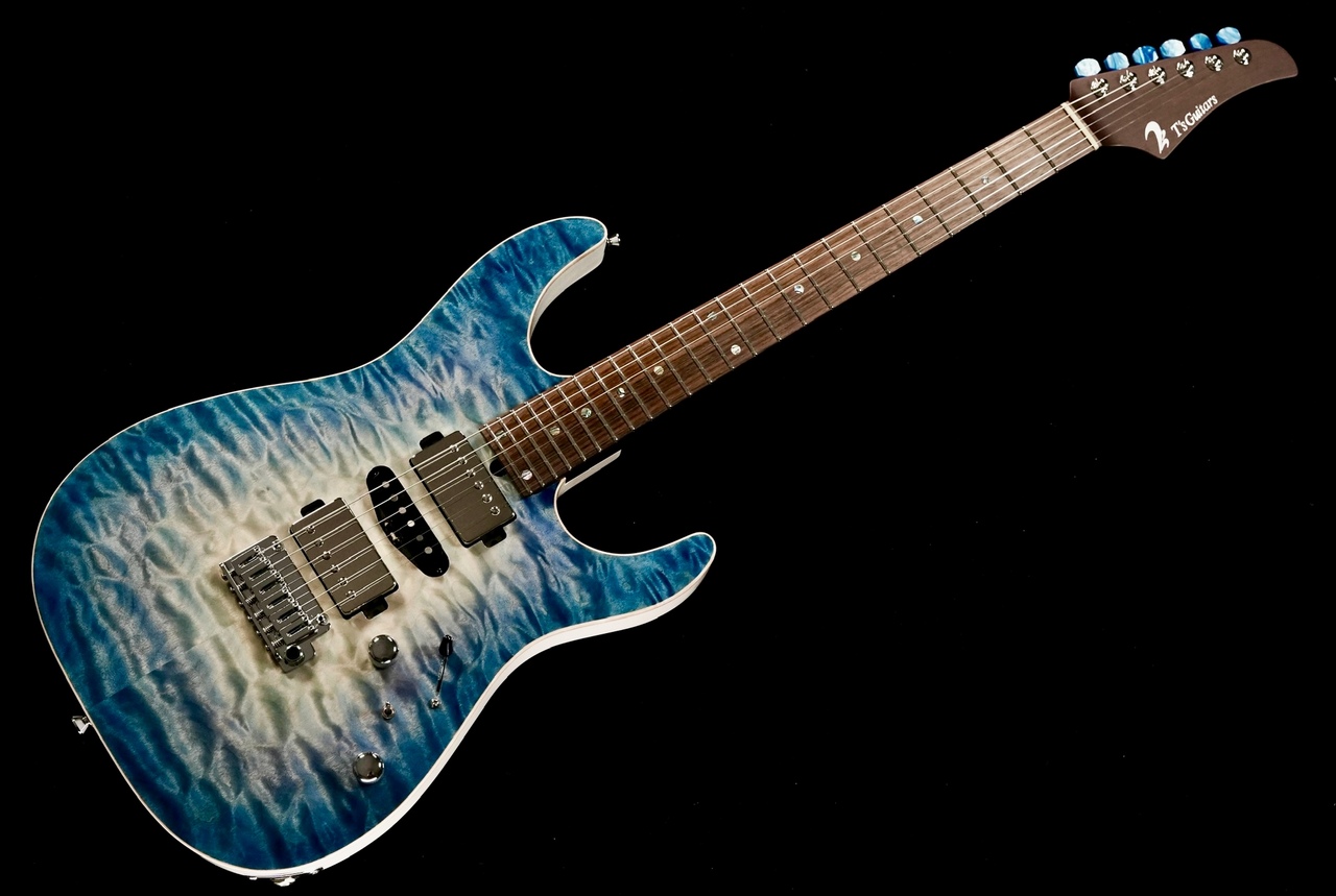 T's Guitars DST-24/5A Quilted Maple Top&Back,BRW FB【T's専用パネル PRIME GEAR  ONBOARD搭載】（新品/送料無料）【楽器検索デジマート】