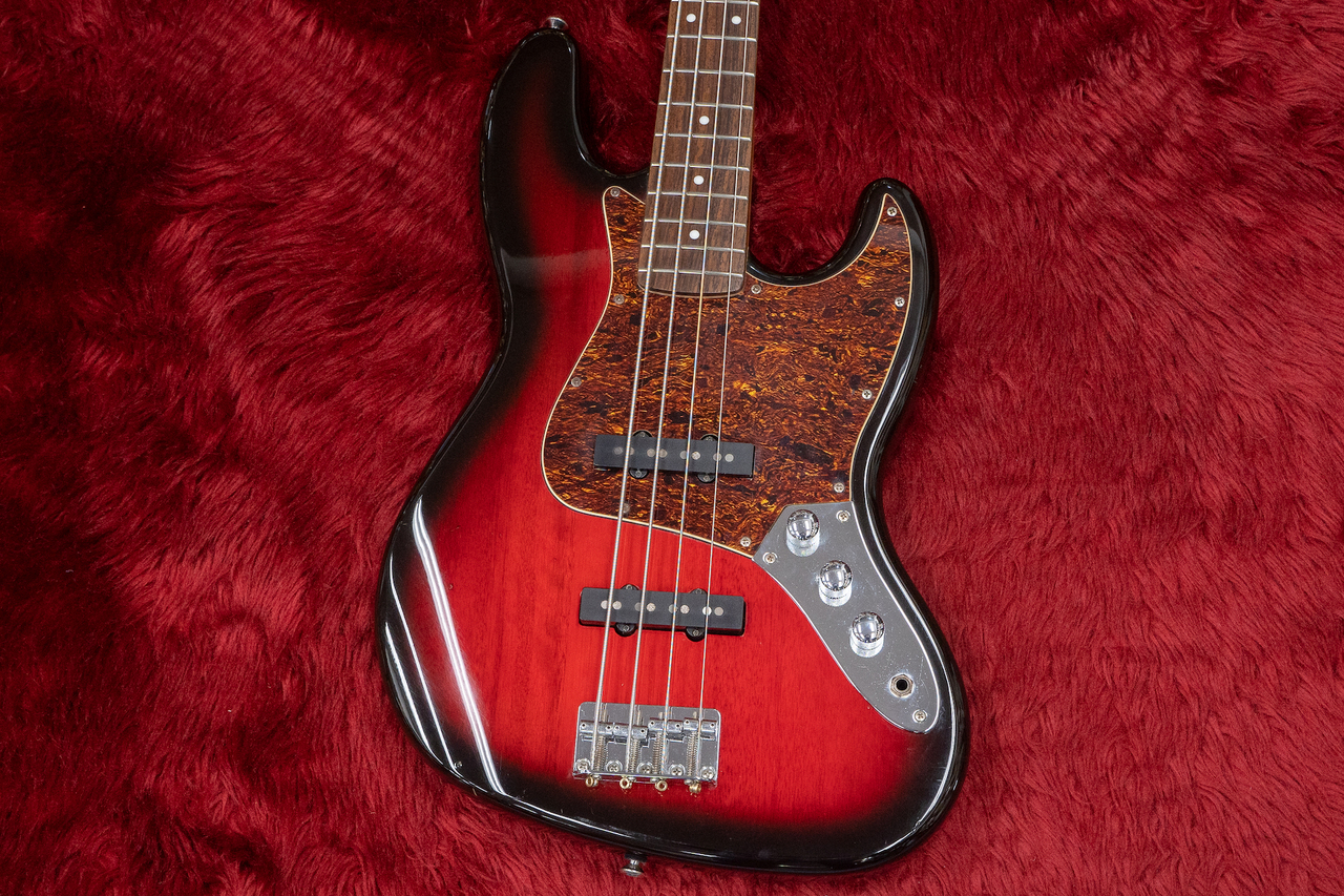 Squier by Fender Jazz Bass 2 Tone Red Burst Standard Series ...