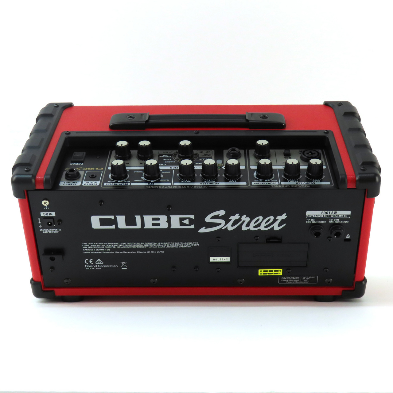 Roland CUBE Street CUBE-ST-R レッド（送料込） ROLAND ( ローランド ) CUBE Street Red ポータブルギターアンプ