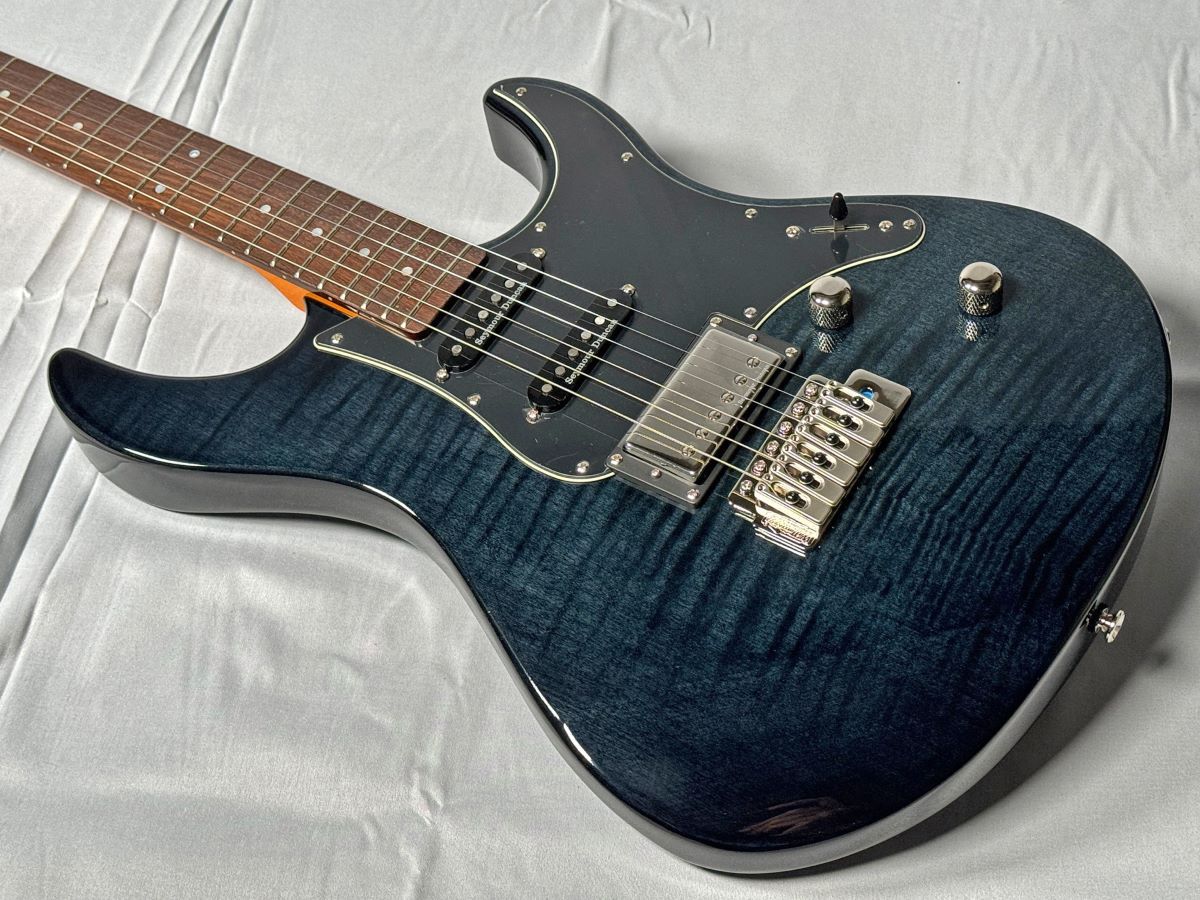 YAMAHA PACIFICA612VIIFM TBL エレキギター トランスルーセント