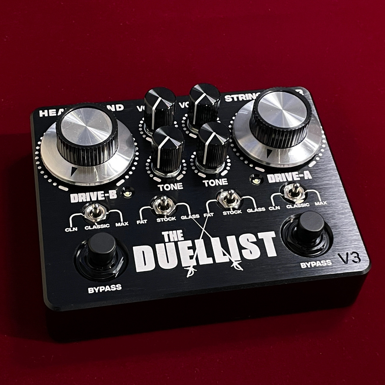 KING TONE GUITAR Duellist V3 【最新V3モデル】【極上2in1ドライブ