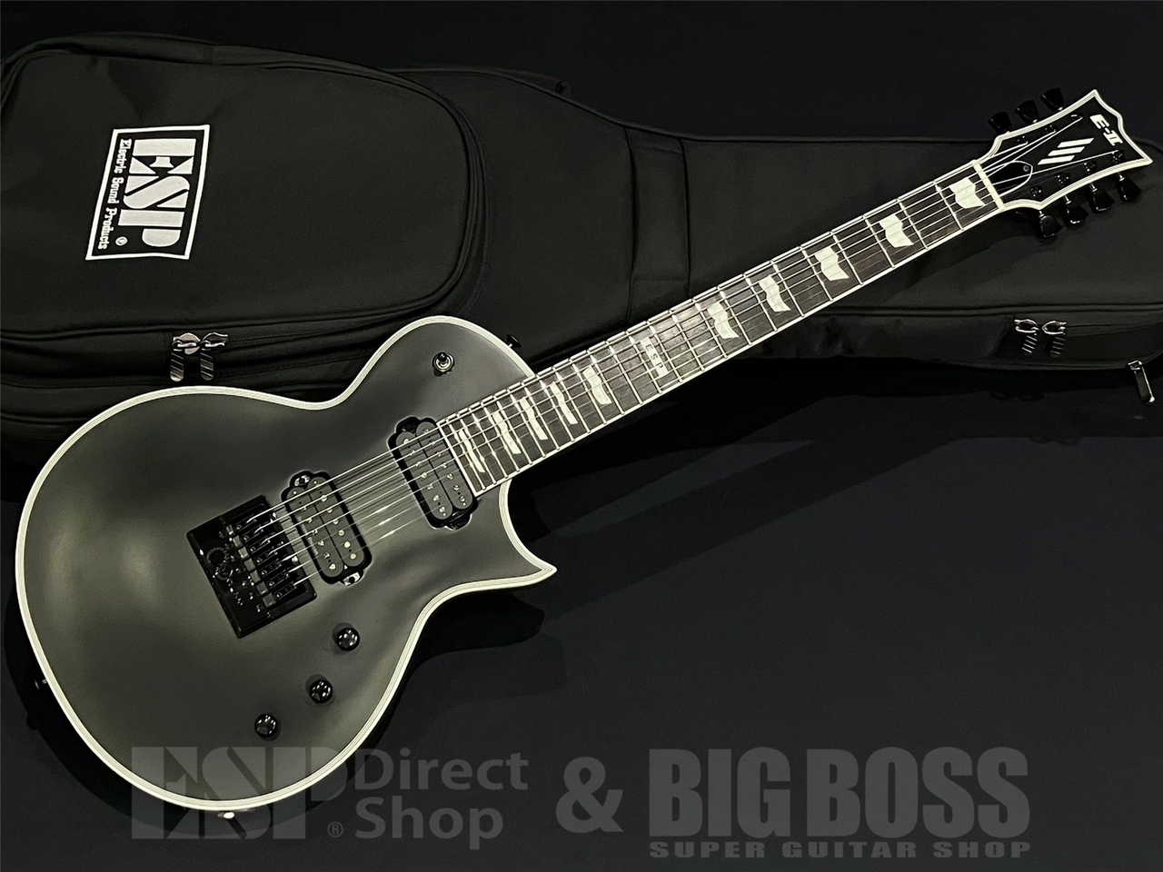 E-Ⅱ EC-7 (Black Satin) ハードケース付き E-Ⅱ EC-7 (Black Satin