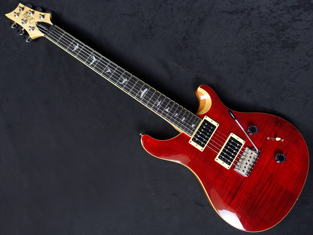 PRS　SE　Custom24　チェリーレッド　2018年製　中古　美品 Paul Reed Smith(PRS) SE Custom 24 Limited Natural Back Black