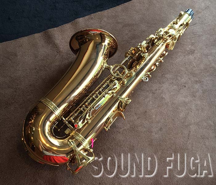【さらに値下げ】Yanagisawa A-992 純正ケース付き YANAGISAWA A-992 ブロンズ上位モデルアルトサックス部分タンポ交換