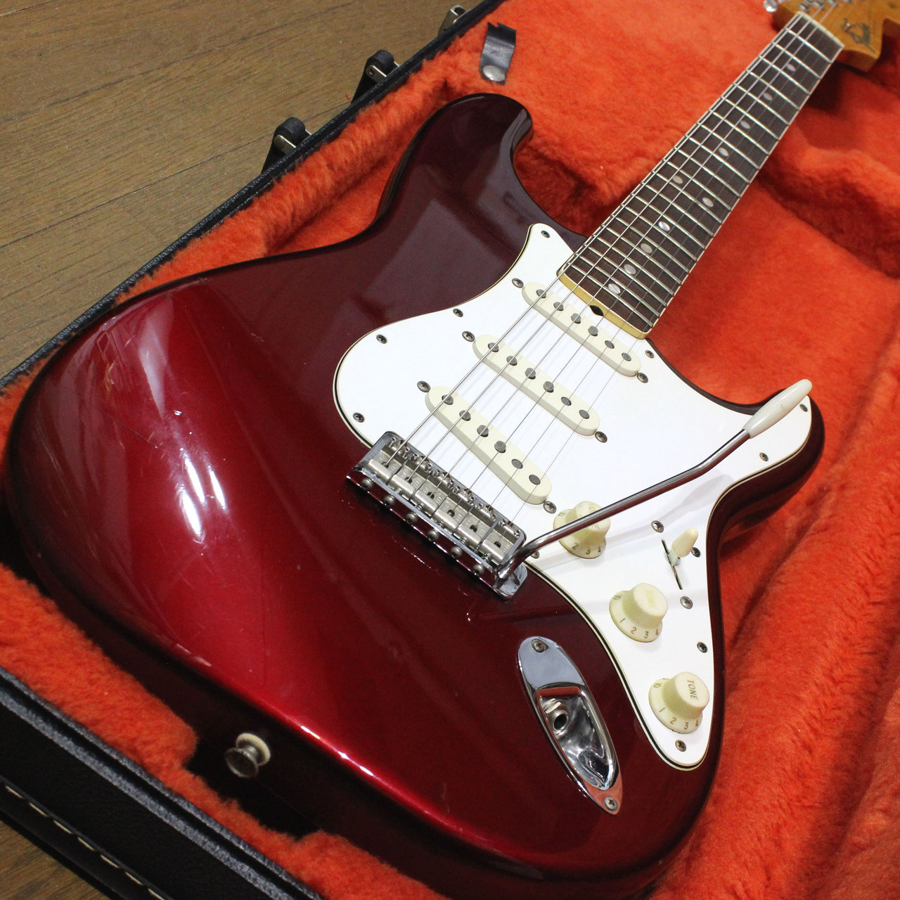 Fender Custom Shop Master Grade 1965 Stratocaster Candy Apple Red カスタムショップ  マスターグレード 1997年製 です（中古）【楽器検索デジマート】