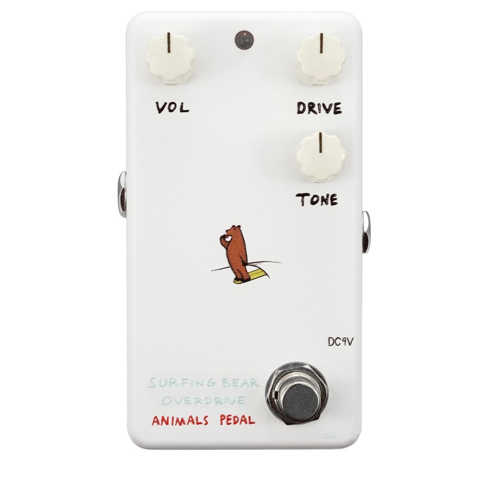 Surfing Overdrive ギターエフェクター Animals Pedal Surfing Bear Overdrive オーバードライブ ギター