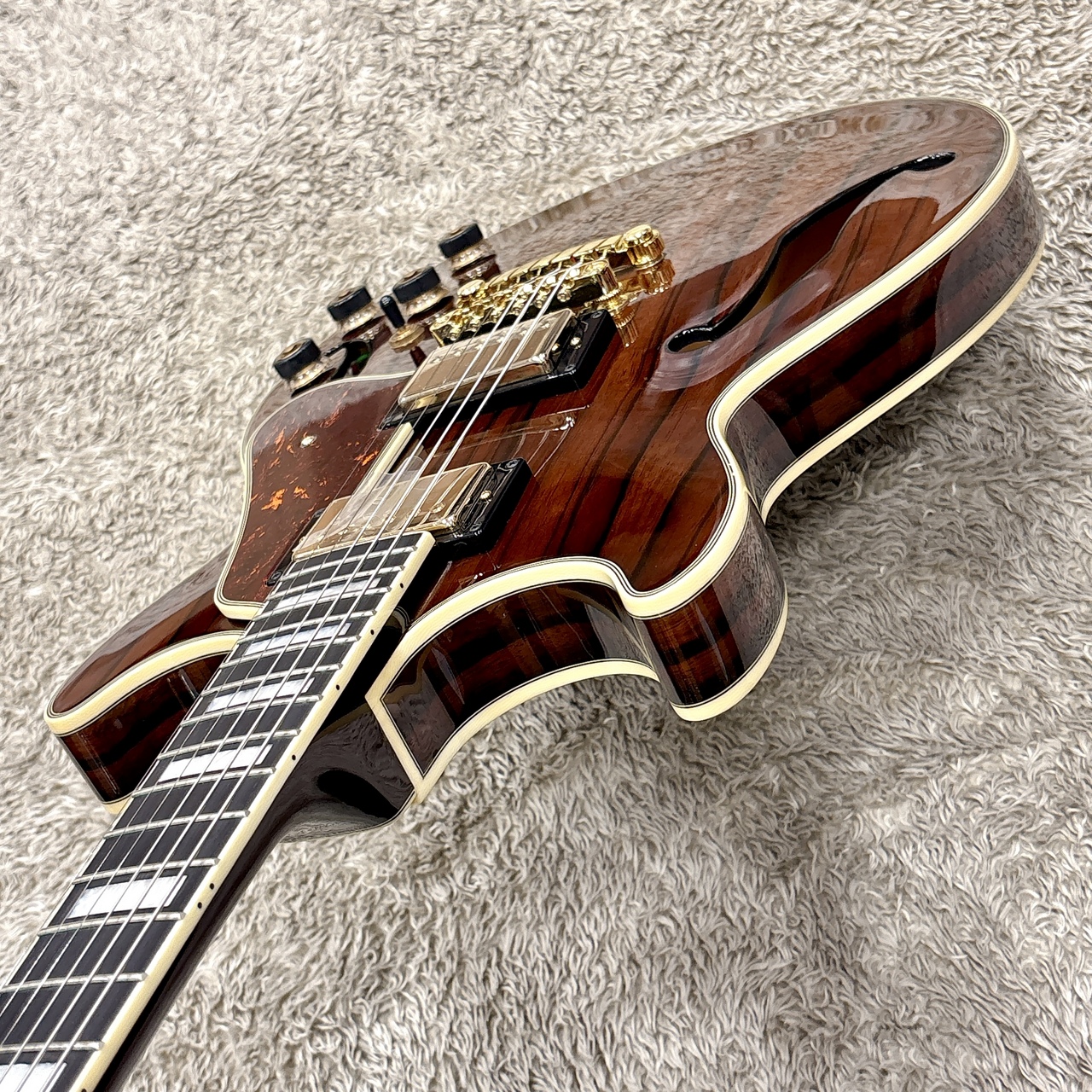 Ibanez AM93ME-NT (Natural) -AM Artcore Expressionist-【SPOTモデル