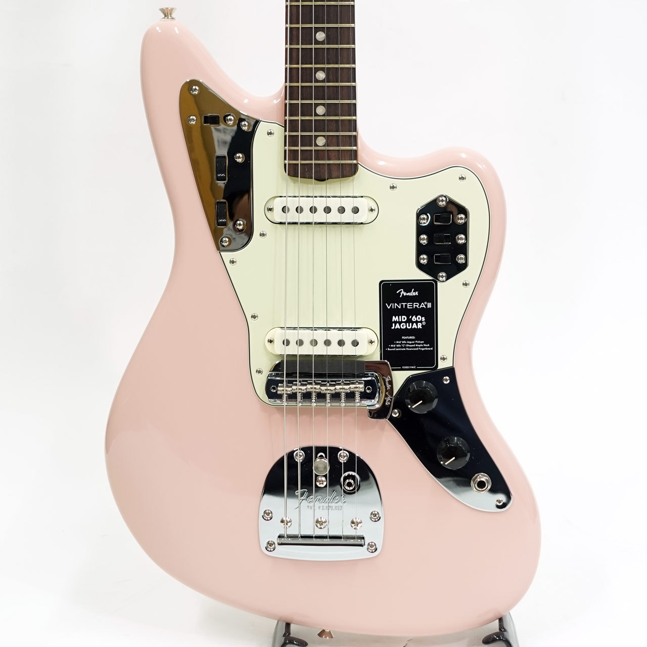 Fender Vintera III Mid '60s Jaguar / Shell Pink（新品/送料無料