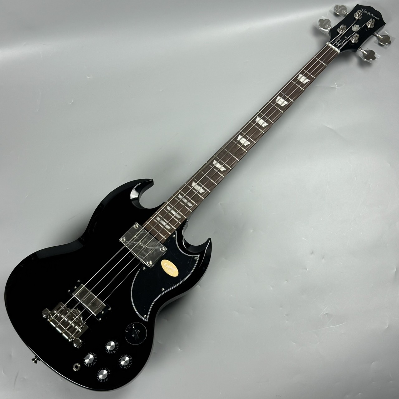 Epiphone EB-3 Bass Ebony エレキベース SGベース【現物写真】（新品/送料無料）【楽器検索デジマート】