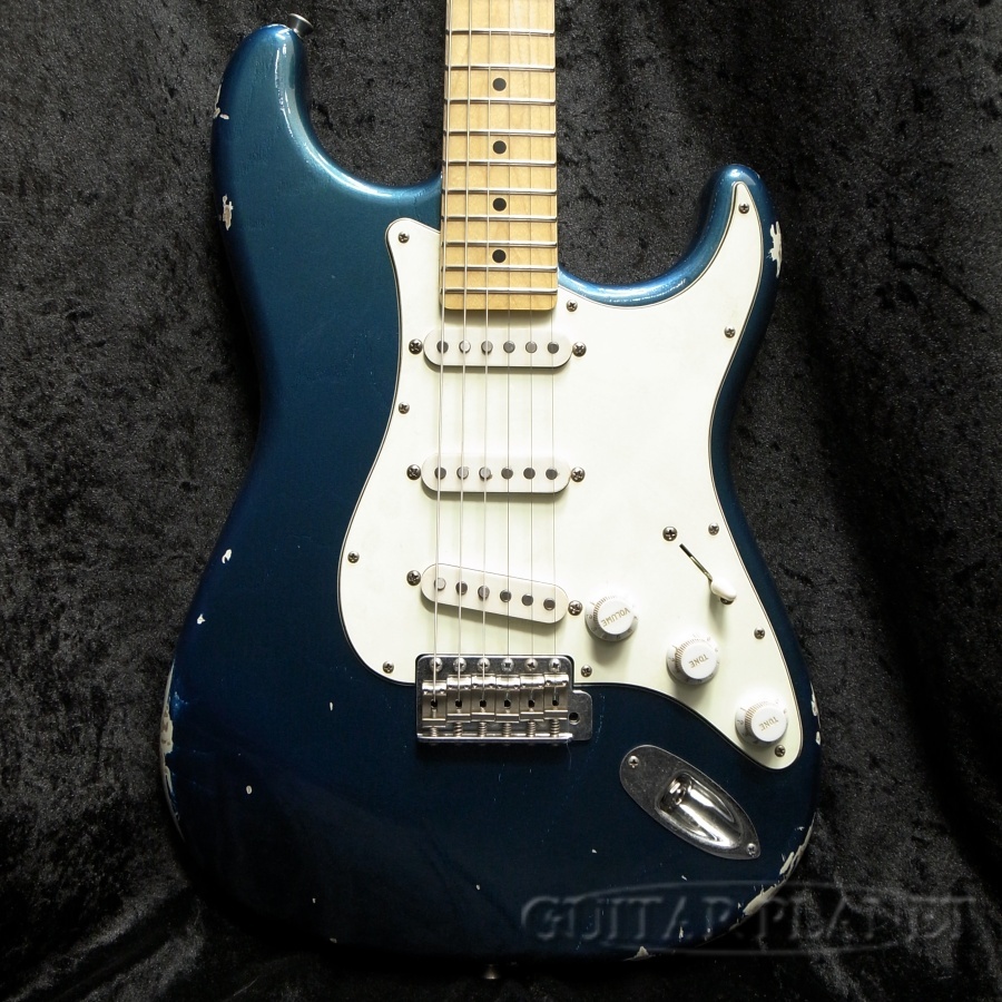 Fullertone Guitars STROKE ASH/M DLPB -Rusted Dark Lake Placid Blue