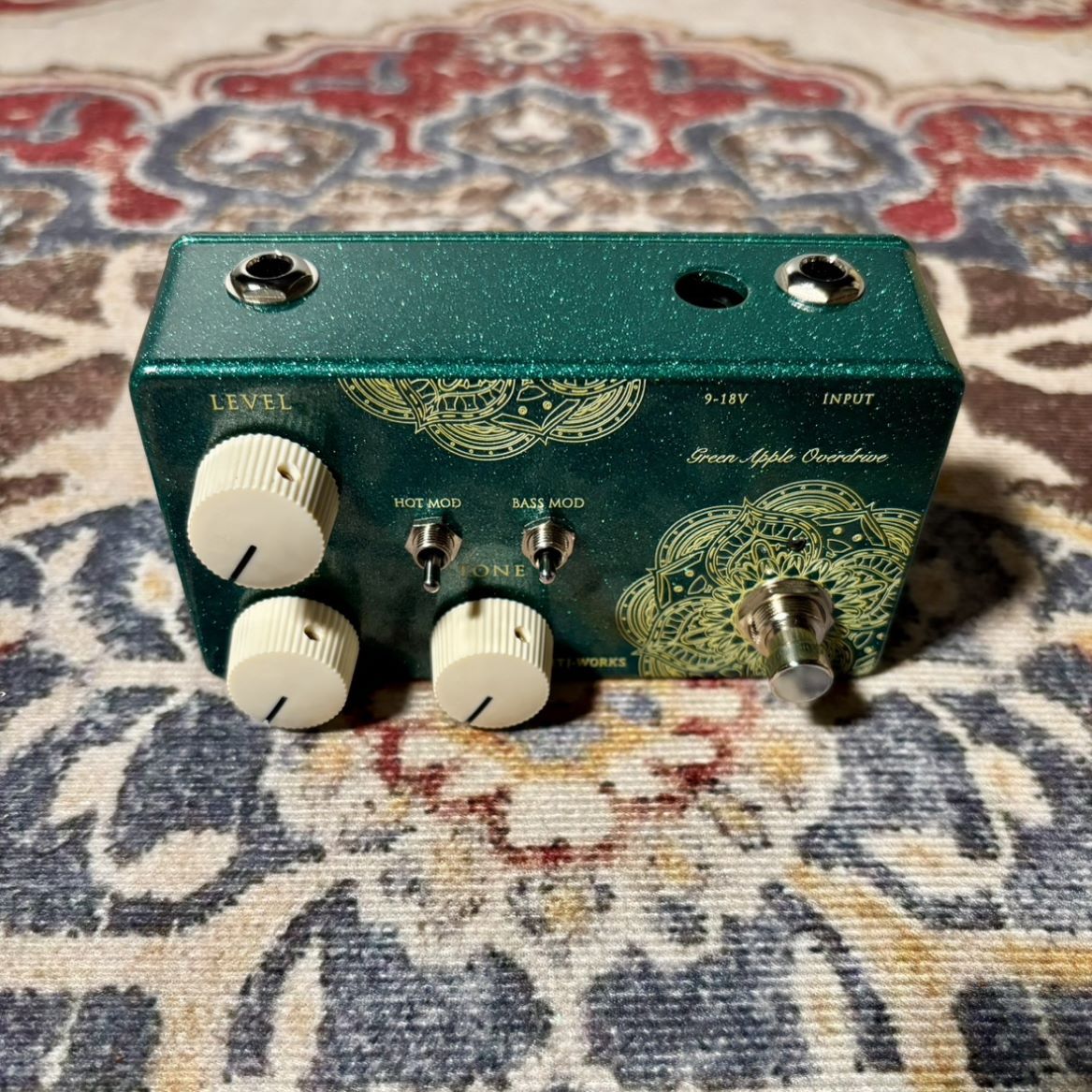 HTJ-WORKS green apple overdrive 初期ロット002 Apple Overdrive