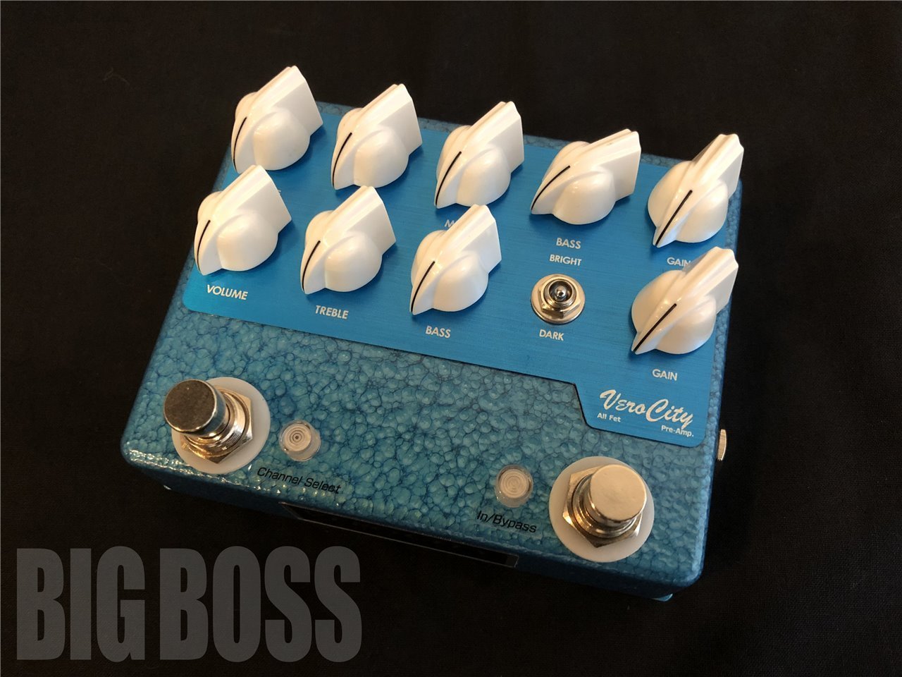 ギター verocity effects pedals SLXG VeroCity Effects Pedals SLXG-B2 プリアンプ エミュレータ