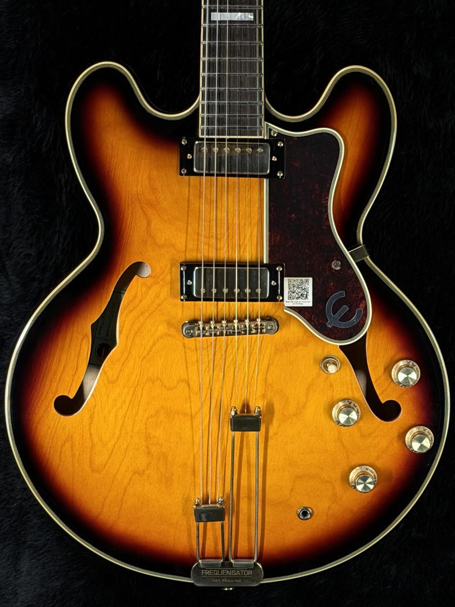 Epiphone 50th Anniversary 1962 Sheraton E212T Outfit-Vintage