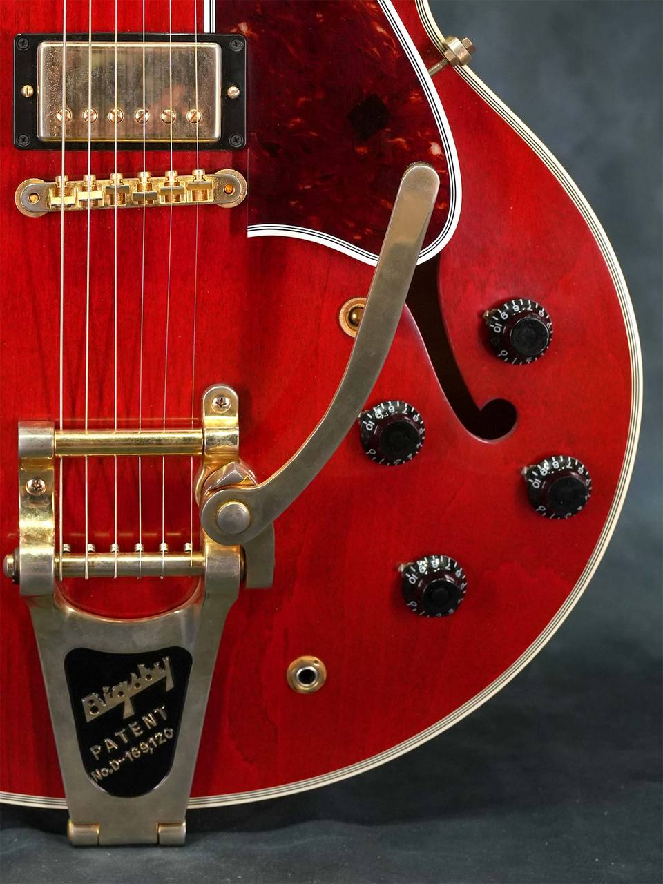 Gibson Memphis ES-355 VOS with Bigsby Sixties Cherry Rosewood
