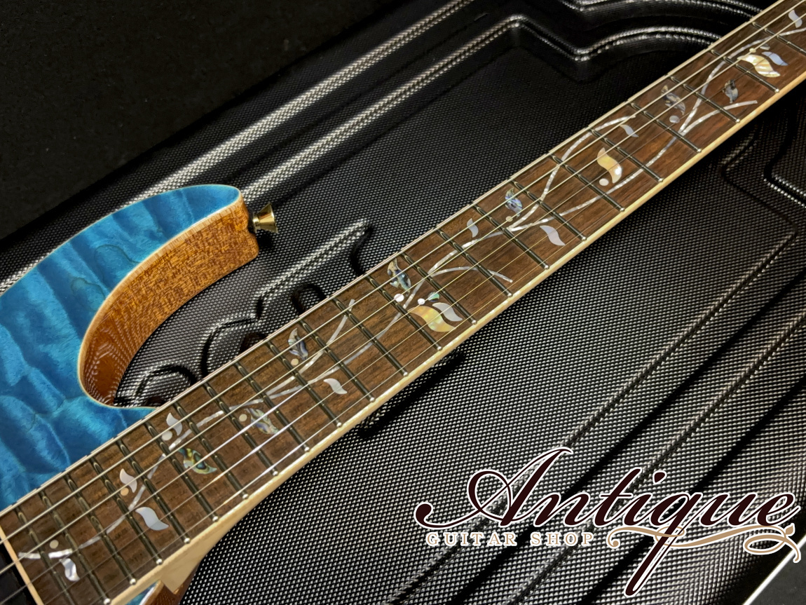 Ibanez Ikebe 50th Anniv. j.custom IKRG85701 S.T.Blue /Quilted