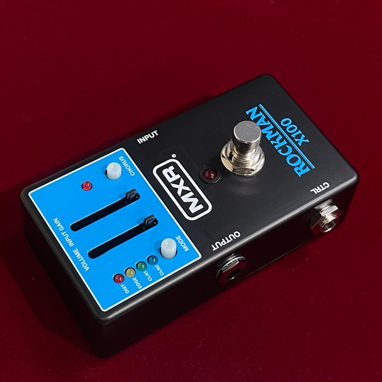 MXR MX100 Rockman X100 Analog Tone Processor【あのサウンドを再現