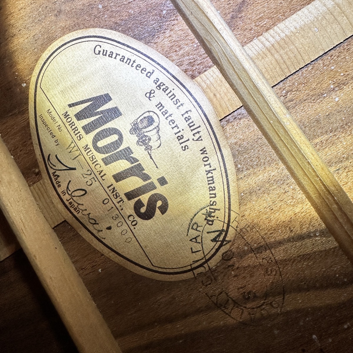 Morris WJ-25 Acoustic Guitar（中古/送料無料）【楽器検索デジマート】