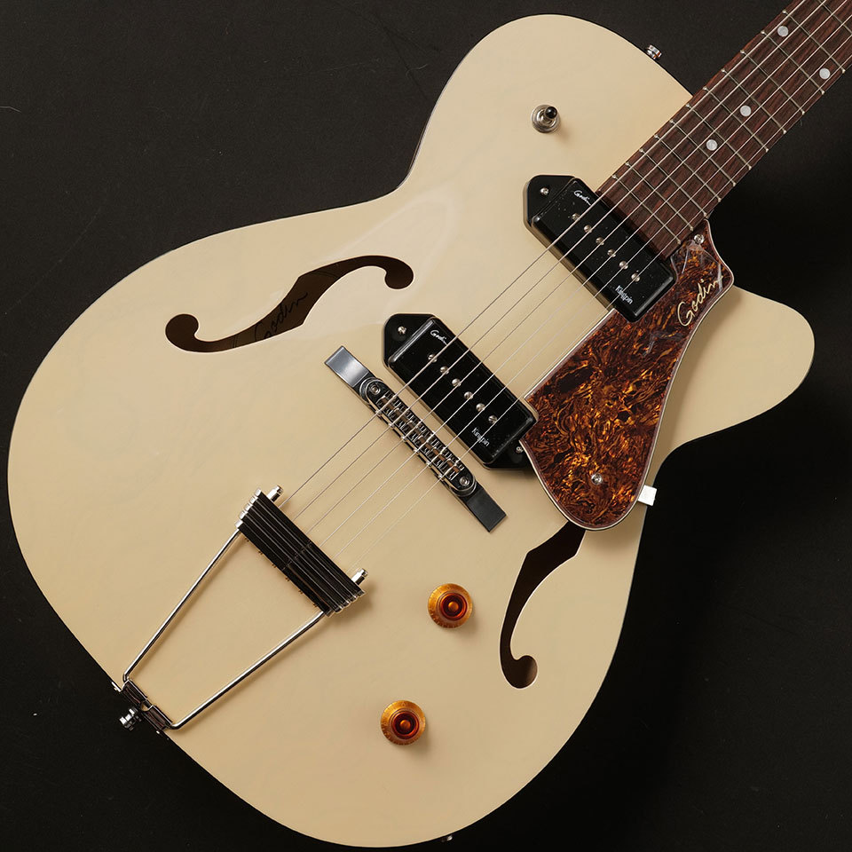 Godin ARCHTOP 5TH AVENUE TL KINGPIN P90 TR CREAM HG（新品特価