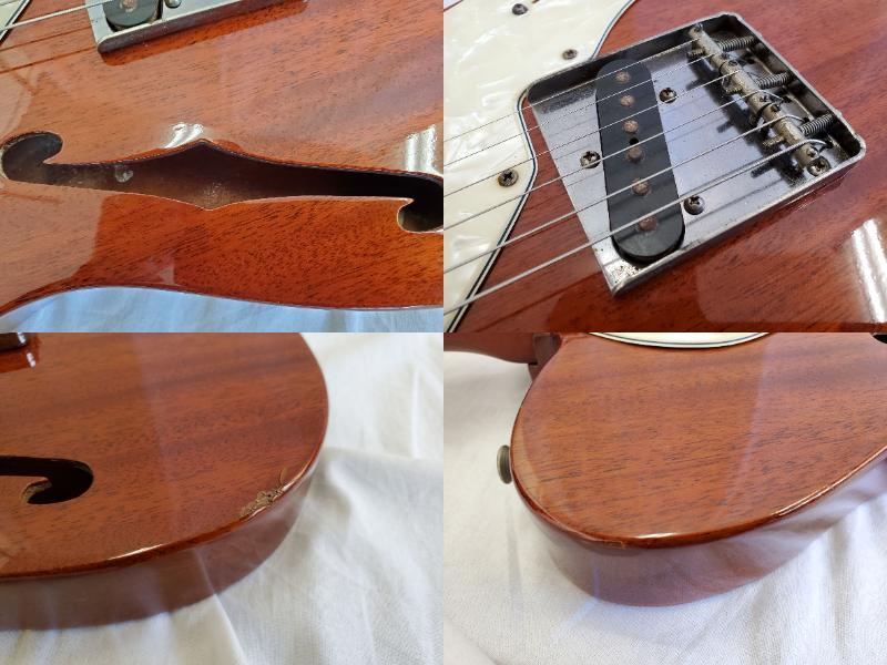 ビンテージFERNANDES TheRevival Thinline TS-55 Fernandes Telecaster 