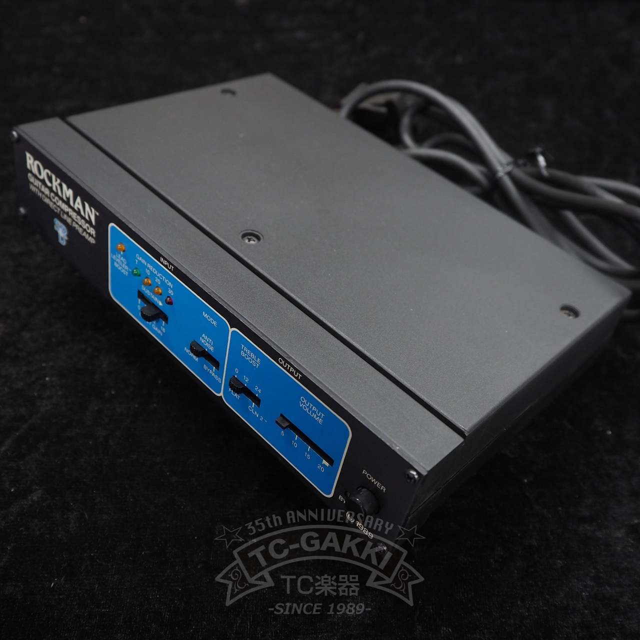 ギター ROCKMAN SUSTAINOR MODEL100 rockman sustainor model100 (変圧アダプタ付き GOATより新製品