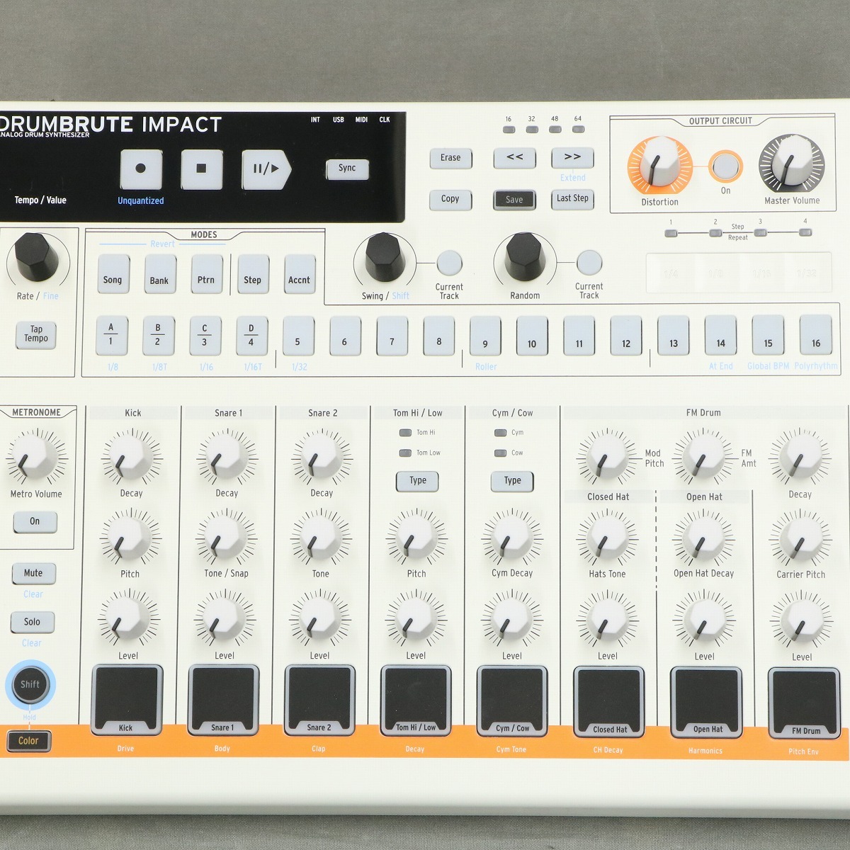 Arturia DrumBrute Impact 1984 アナログ・ドラムシンセサイザー