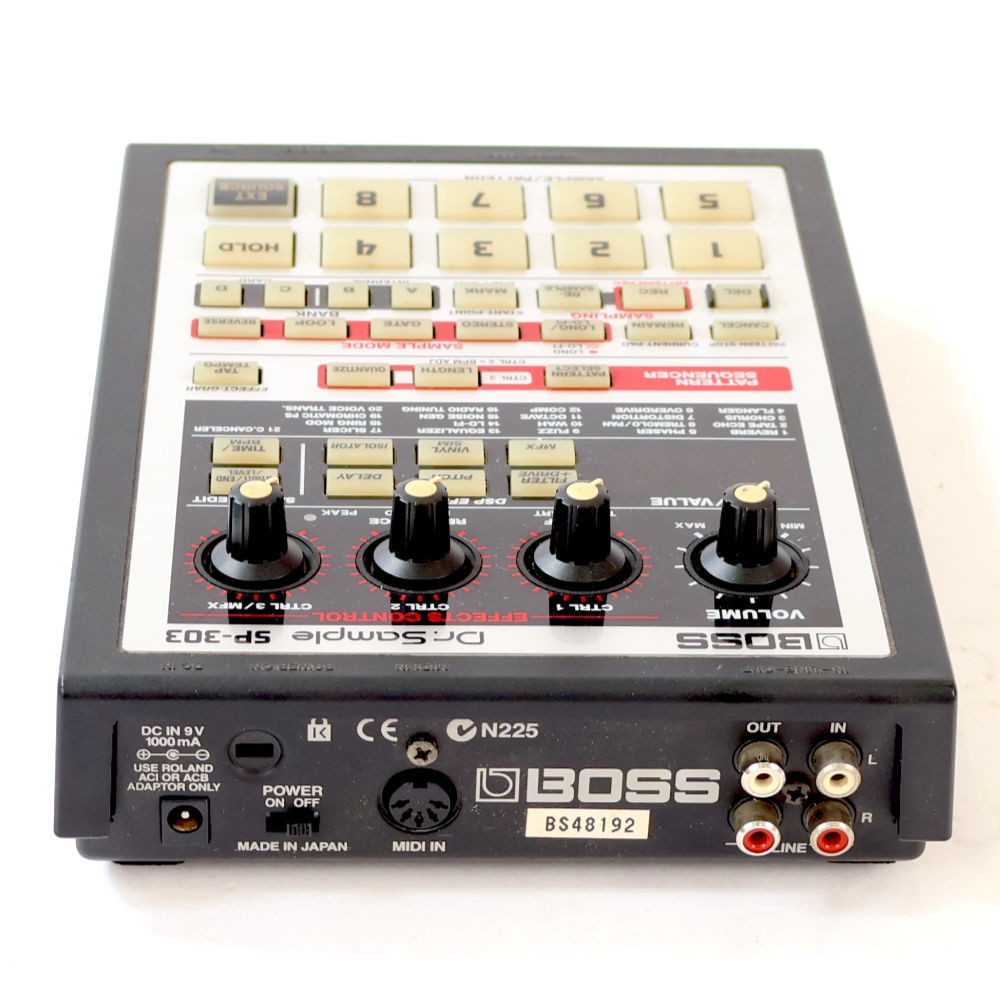 【期間限定値下げ】 BOSS Dr.Sample SP-303 サンプラー Boss SP-303 Dr. Sample Portable Pharse Sampler Potentiometer