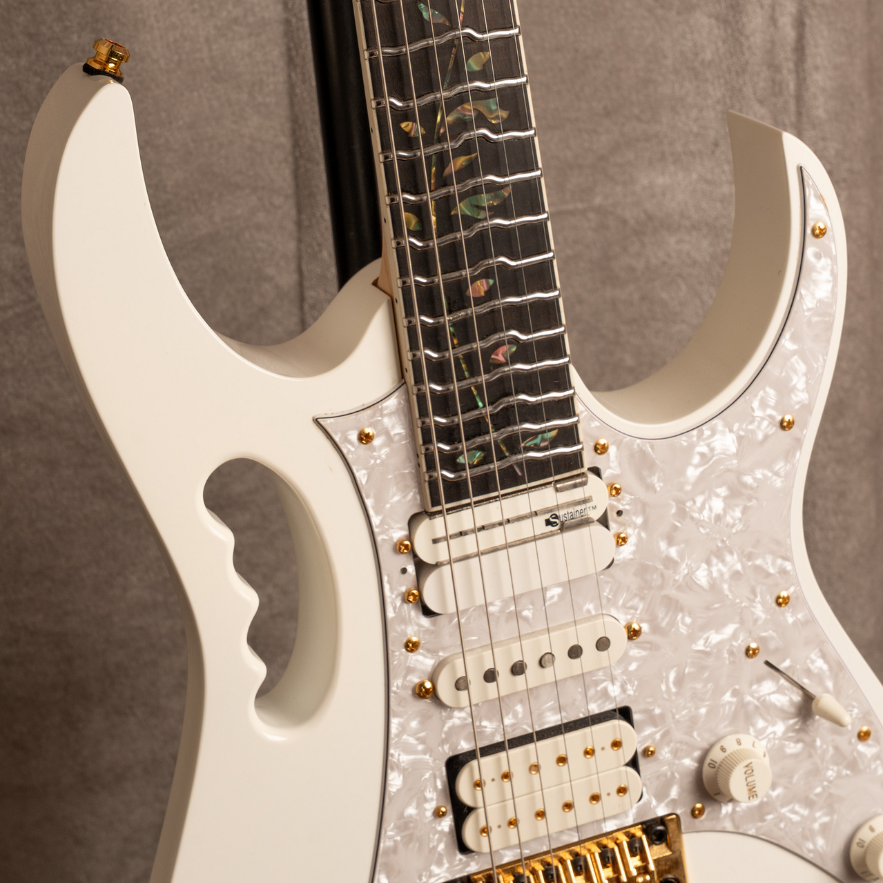 Ibanez Jem7 V WH ジャンク Ibanez JEM7V-WH Steve Vai Japan #F1924902 Second Hand