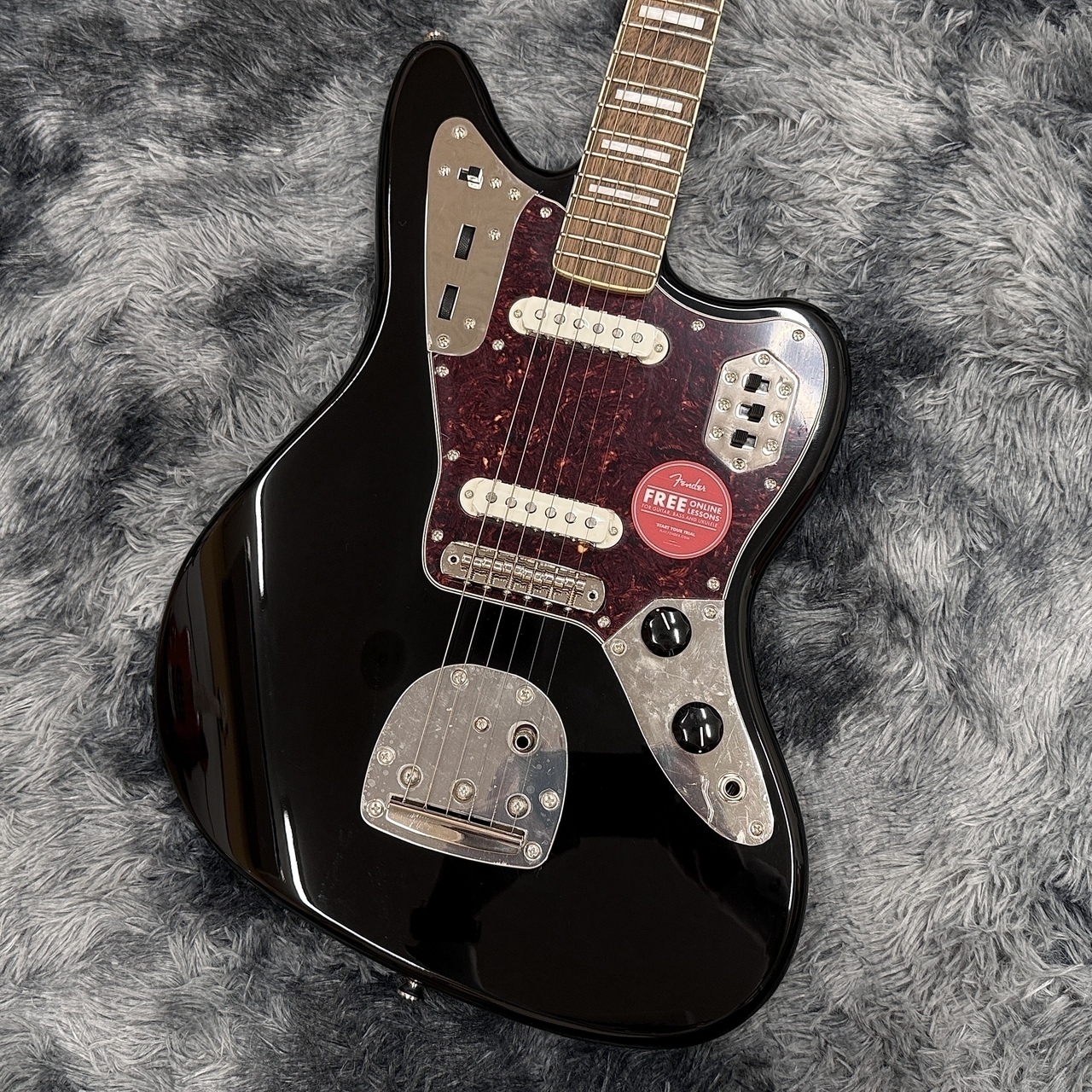 Squier by Fender Classic Vibe '70s Jaguar / Black（新品/送料無料