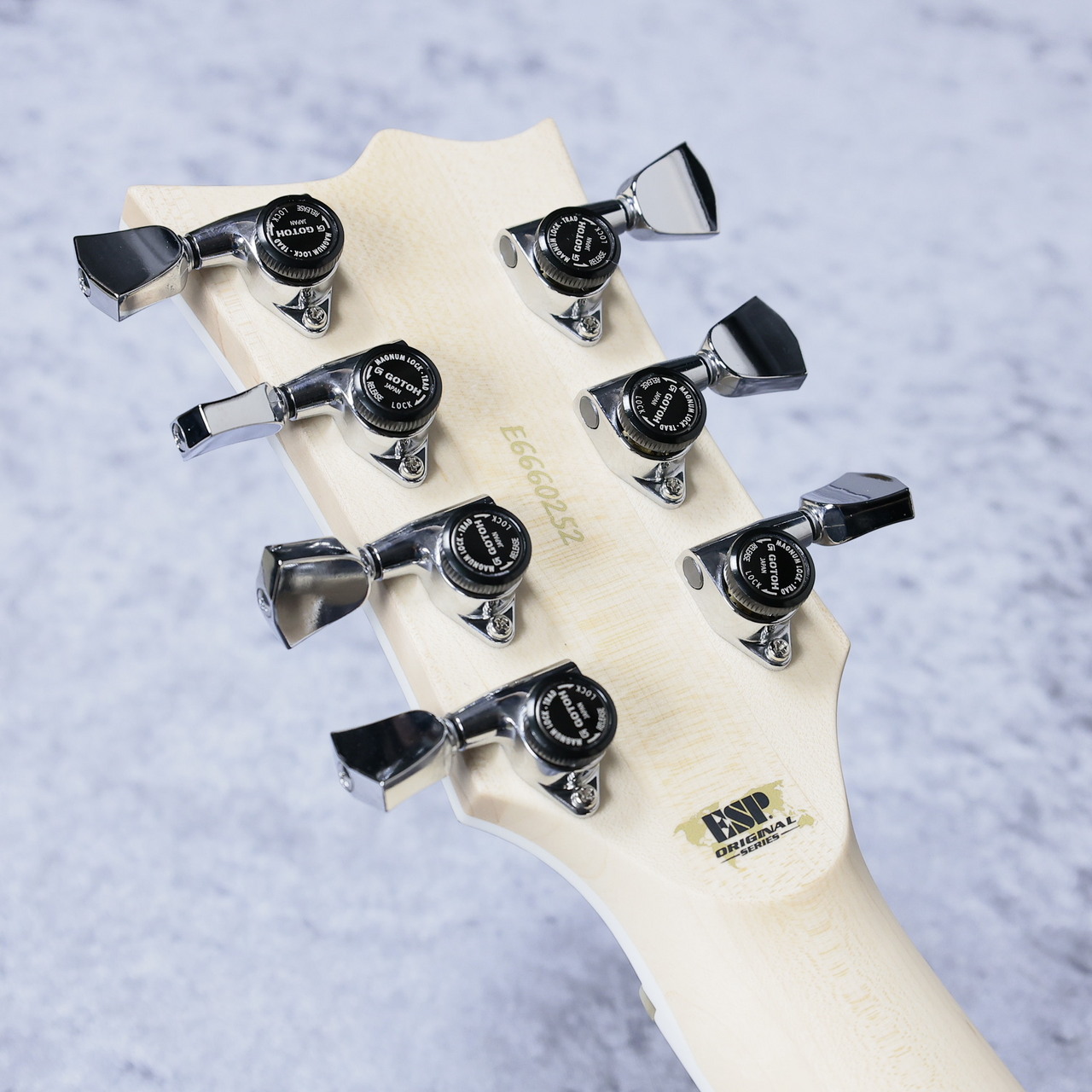 ESP ULTRATONE-SL7「Half Mat See Thru Black」 SPOT生産 限定復活