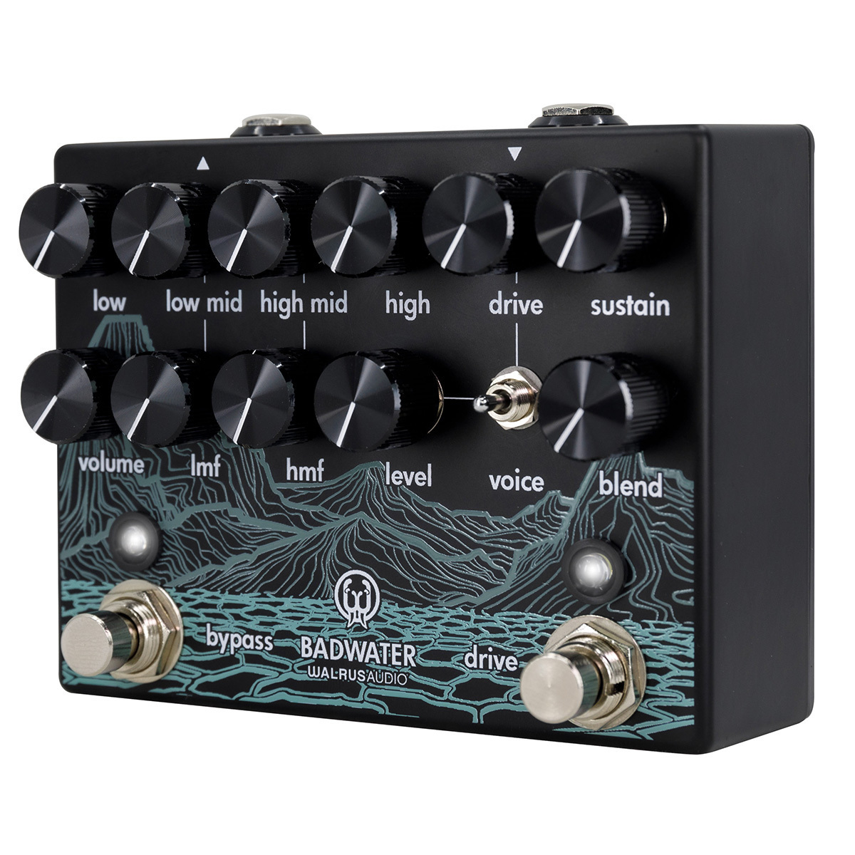 WALRUS AUDIO Badwater Bass Pre-amp and D.I. ベースプリアンプ（新品 ...