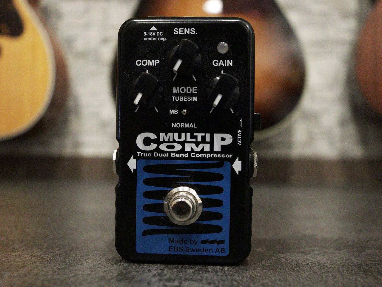 ギター EBS MULTI COMP BLUE LABEL EBS MULTICOMP BLUE LABEL コンプレッサー イービーエス 【 ららぽーと