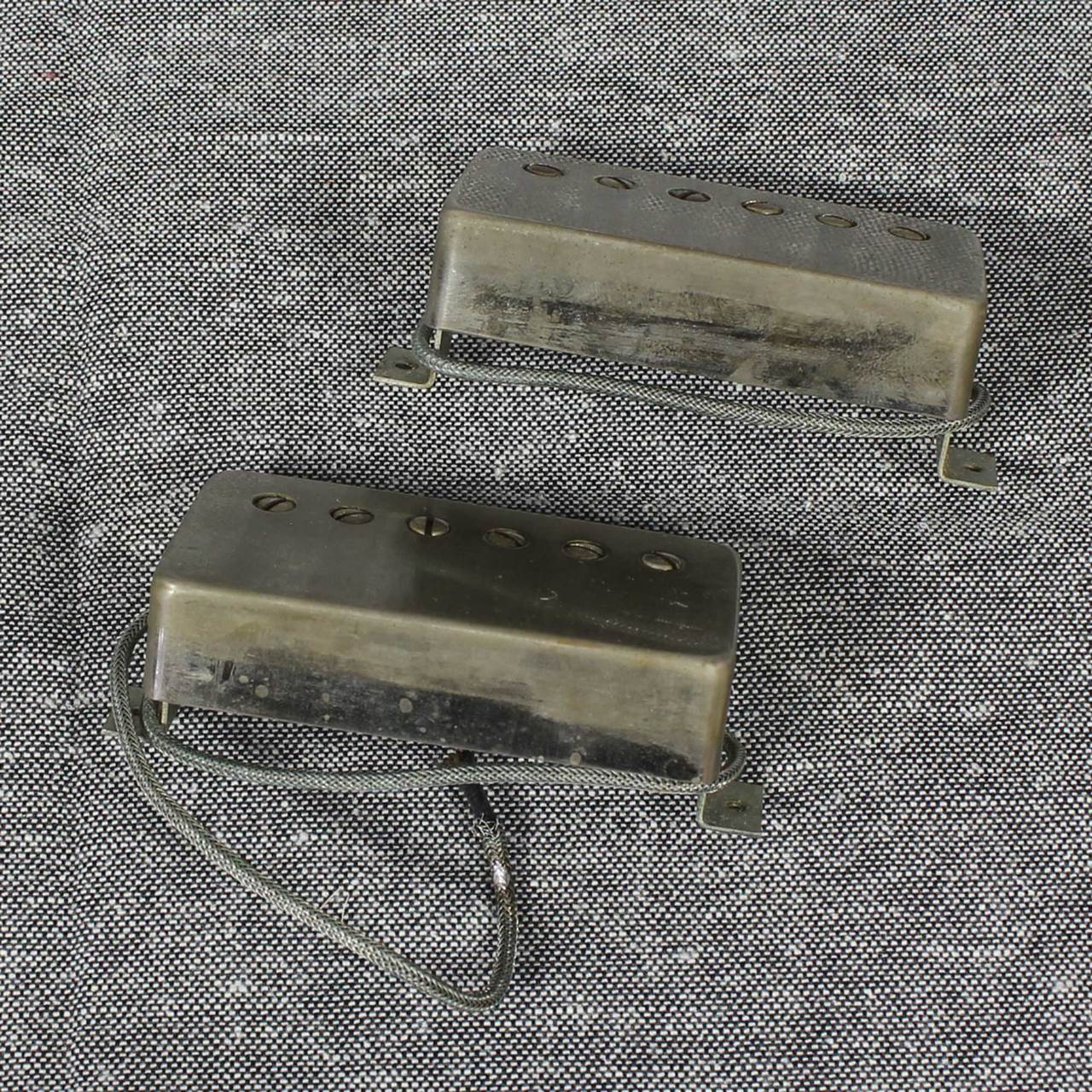 Bare Knuckle Pickups The Mule Humbucker Neck&Bridge Set Raw Nickel