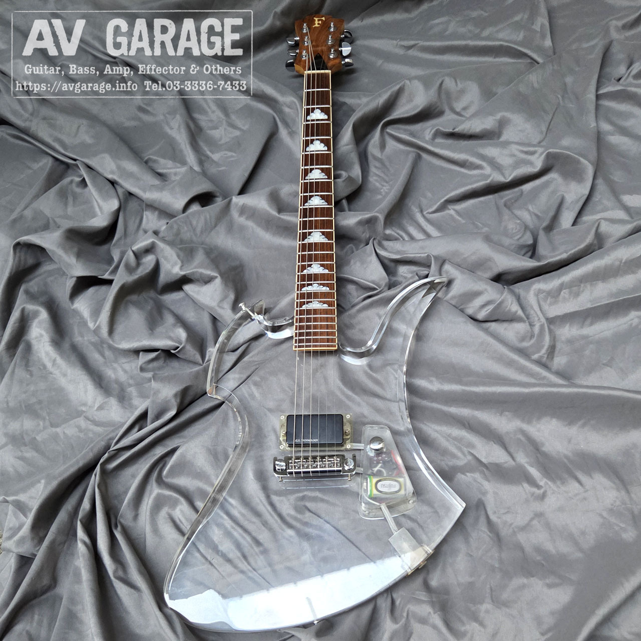 FERNANDES MG-115C hide ギター クリスタルモッキンバード FERNANDES MG-115C hide ギター クリスタルモッキンバード