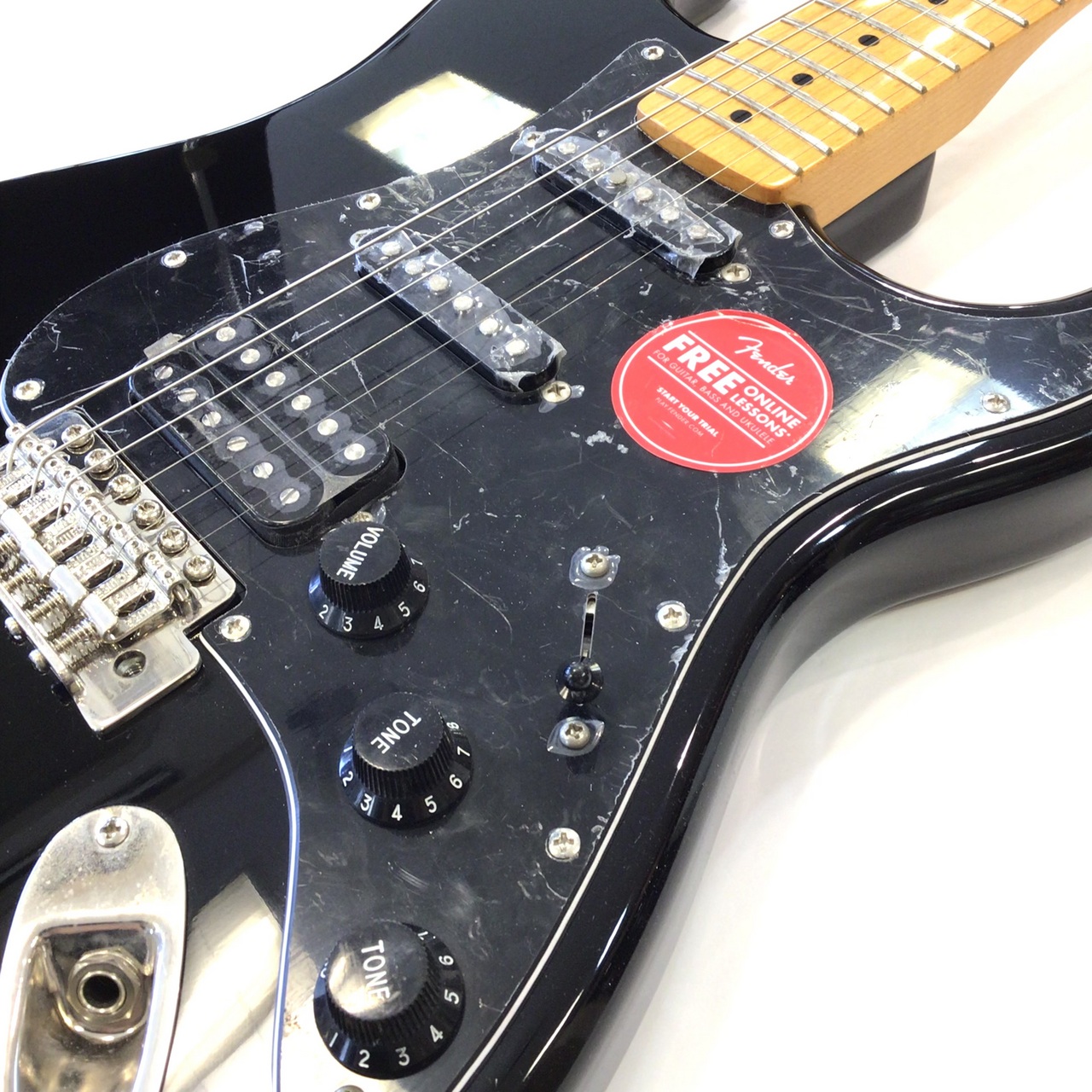 Squier by Fender⭐️SSH レア ストラトキャスター ブラック Squier by