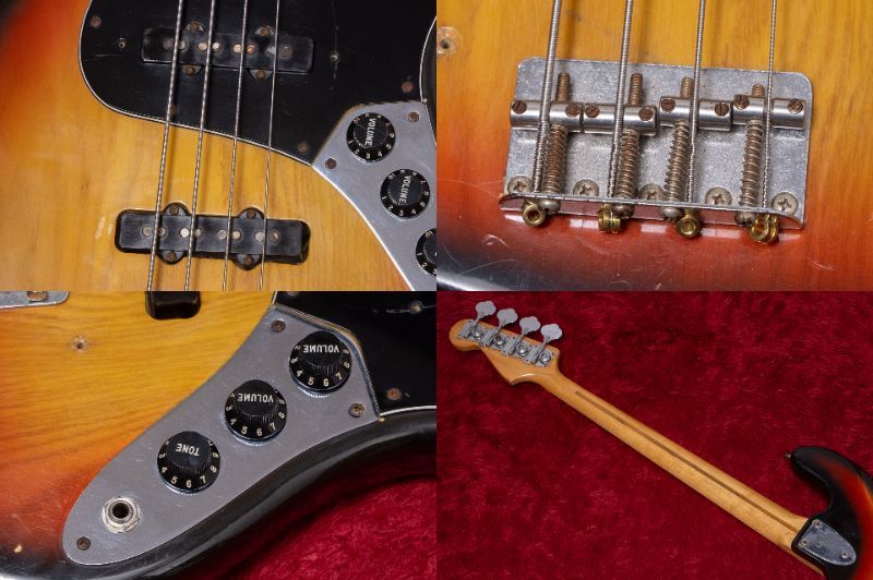 Fender 1978 Jazz Bass 3TS 1978 4.280kg #S736712【委託品】【GIB横浜
