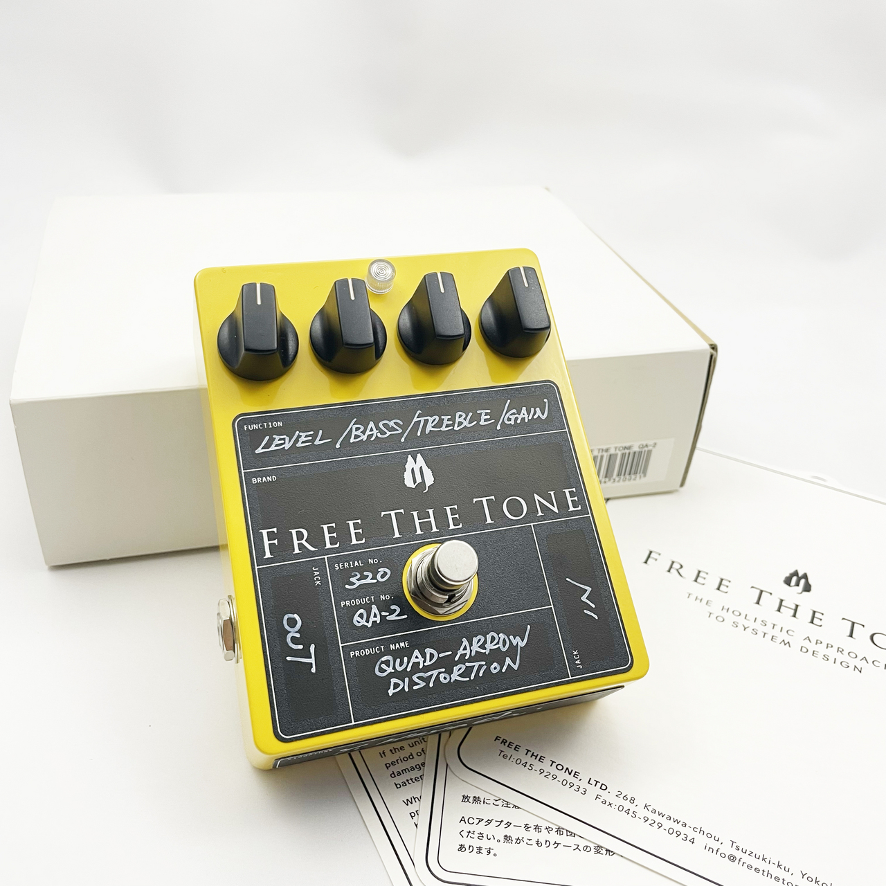 Free The Tone QUAD-ARROW DISTORTION（中古）【楽器検索デジマート】