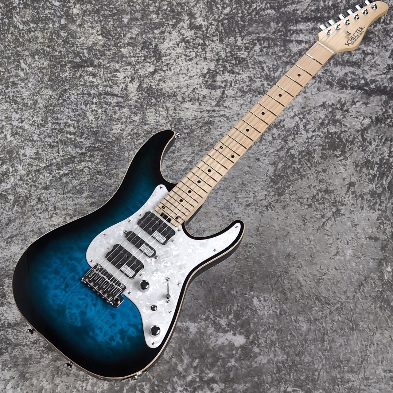SCHECTER SD-2-24-AL ~Blue Black Burst~ #S2605081 [3.83kg