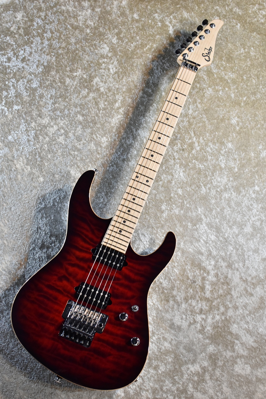 Suhr Custom Modern Quilt Top HH Chili Pepper Red Burst【2018美品 