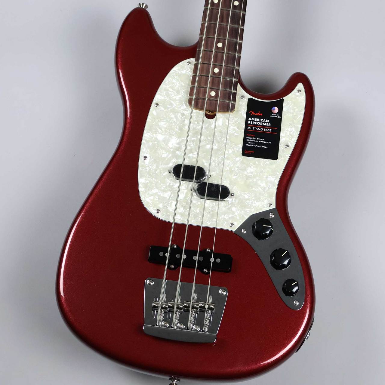 Fender Amerocan Performer Mustang Bass Aubergine 【アウトレット】