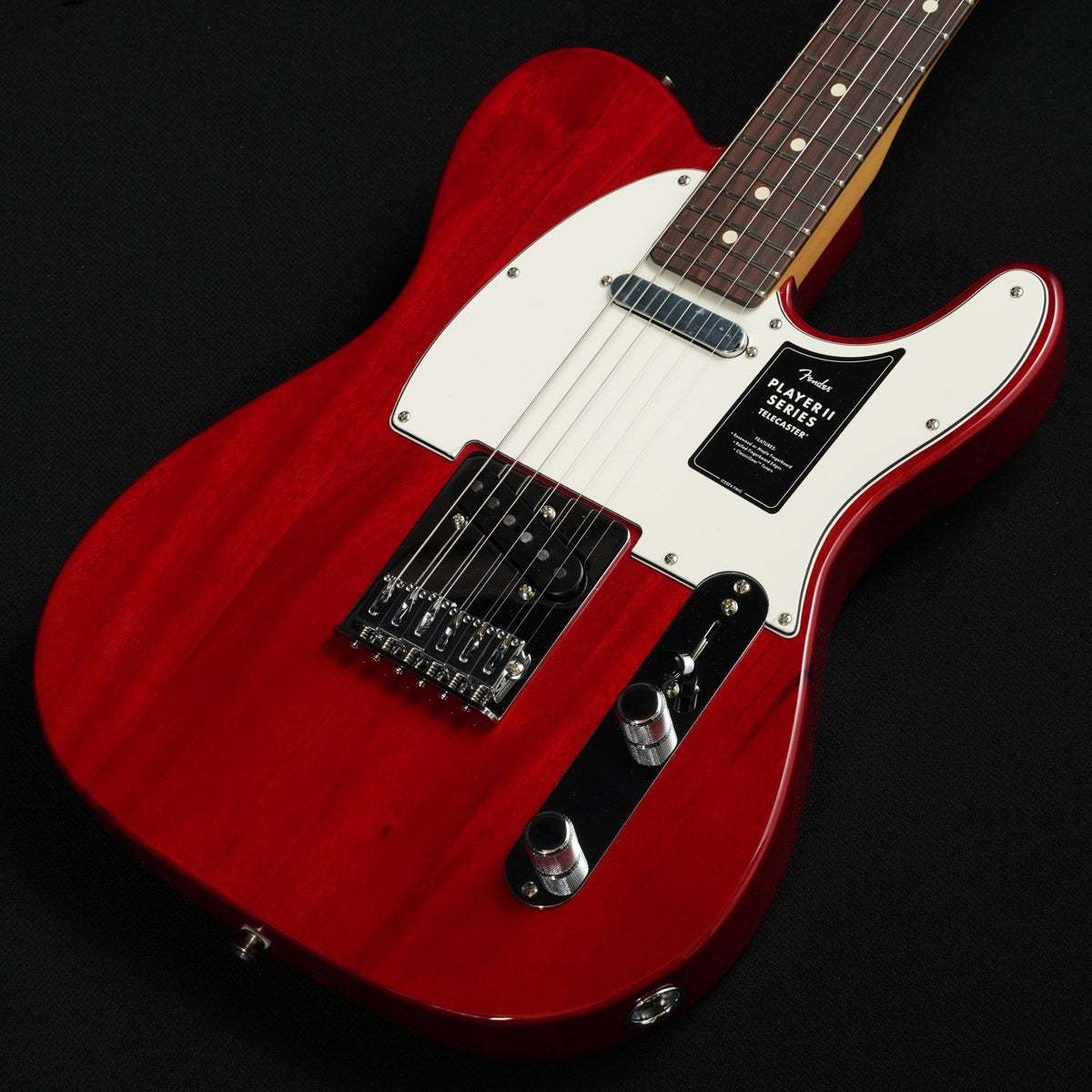 Fender Player II Telecaster Transparent Cherry Chambered Mahogany