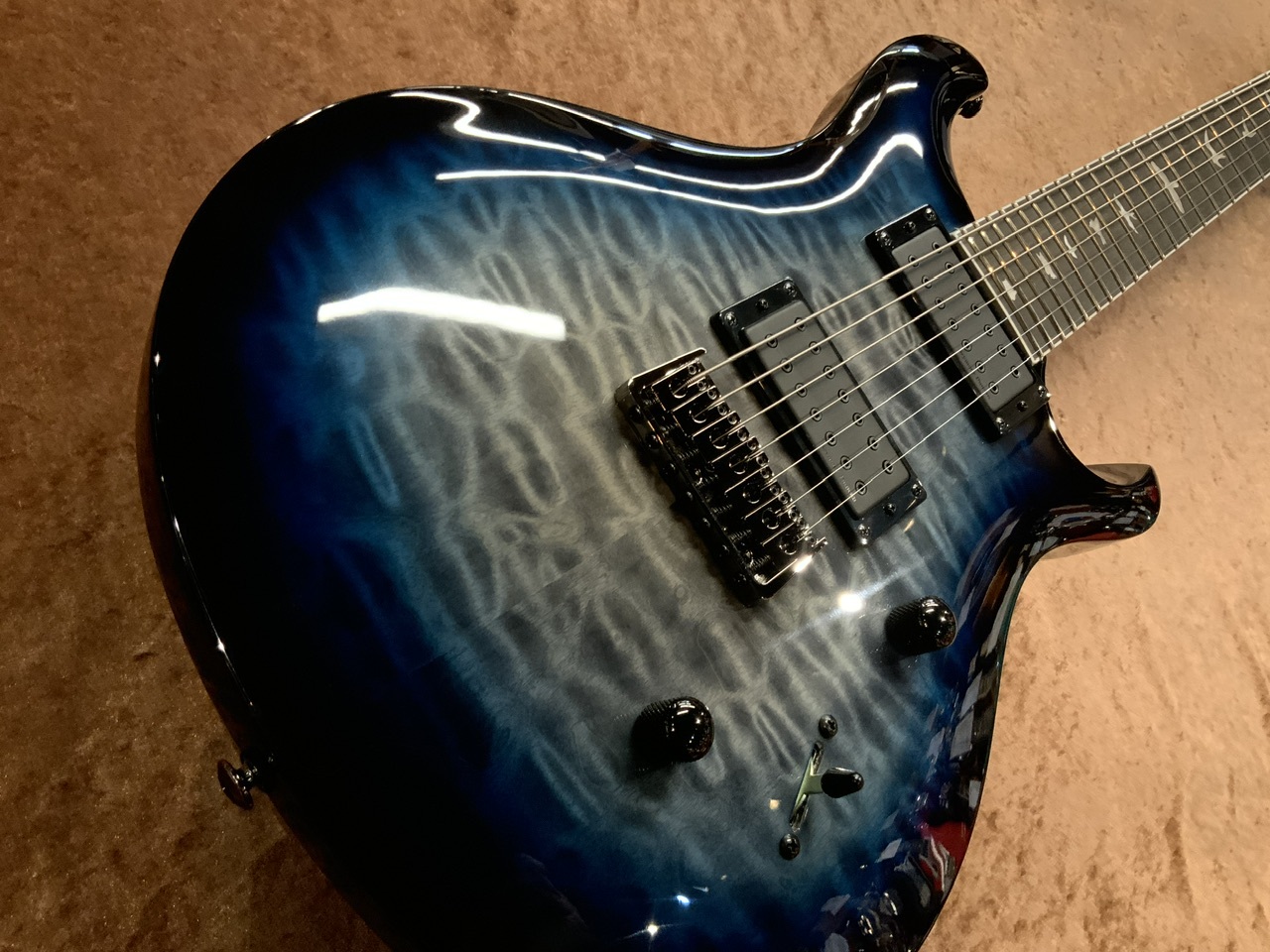 Paul Reed Smith(PRS) SE Mark Holcomb SVN -Holcomb Blue Burst-【7弦 】（新品/送料無料）【楽器検索デジマート】