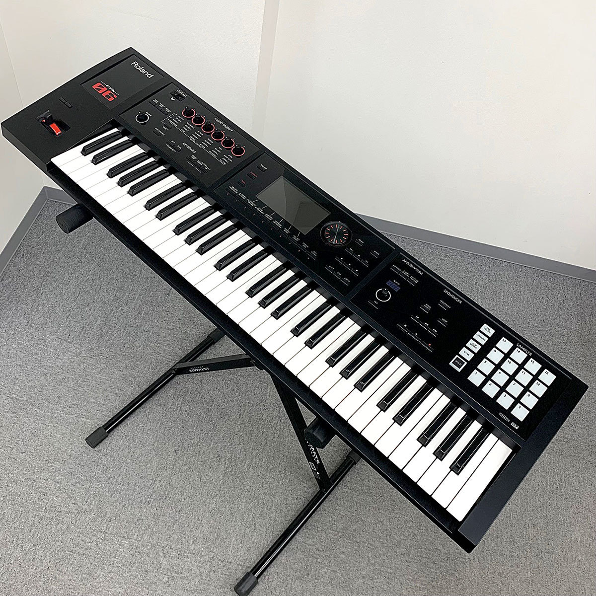 激安大特価！ Roland FA-06 シンセサイザーソフトケース ペダル付き