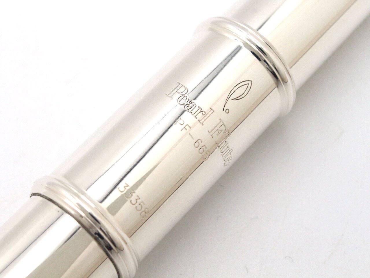 Pearl フルート PF-665E 頭部管銀製 全タンポ交換済み 【横浜店